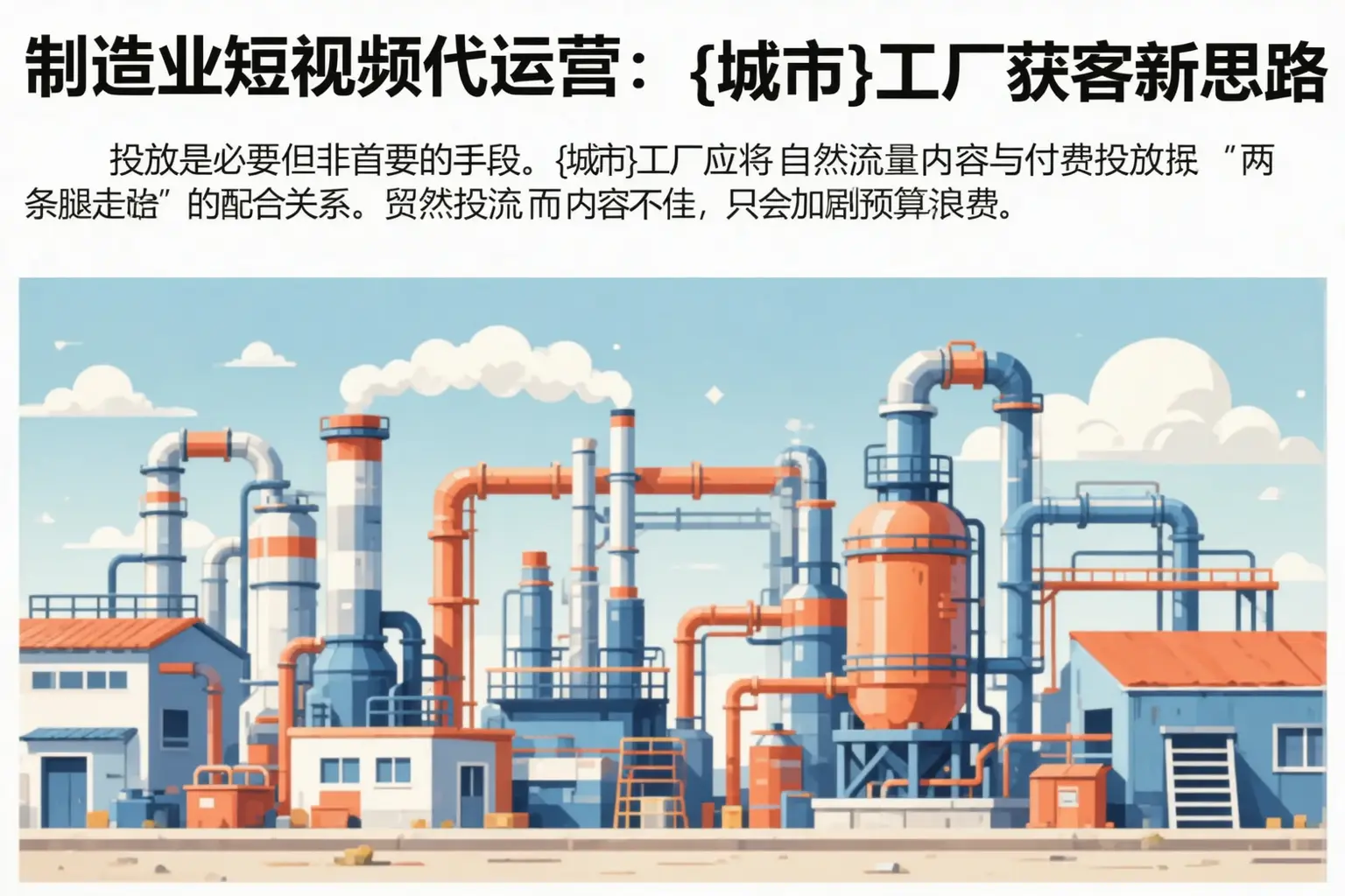 制造业短视频代运营:鄞州工厂获客新思路